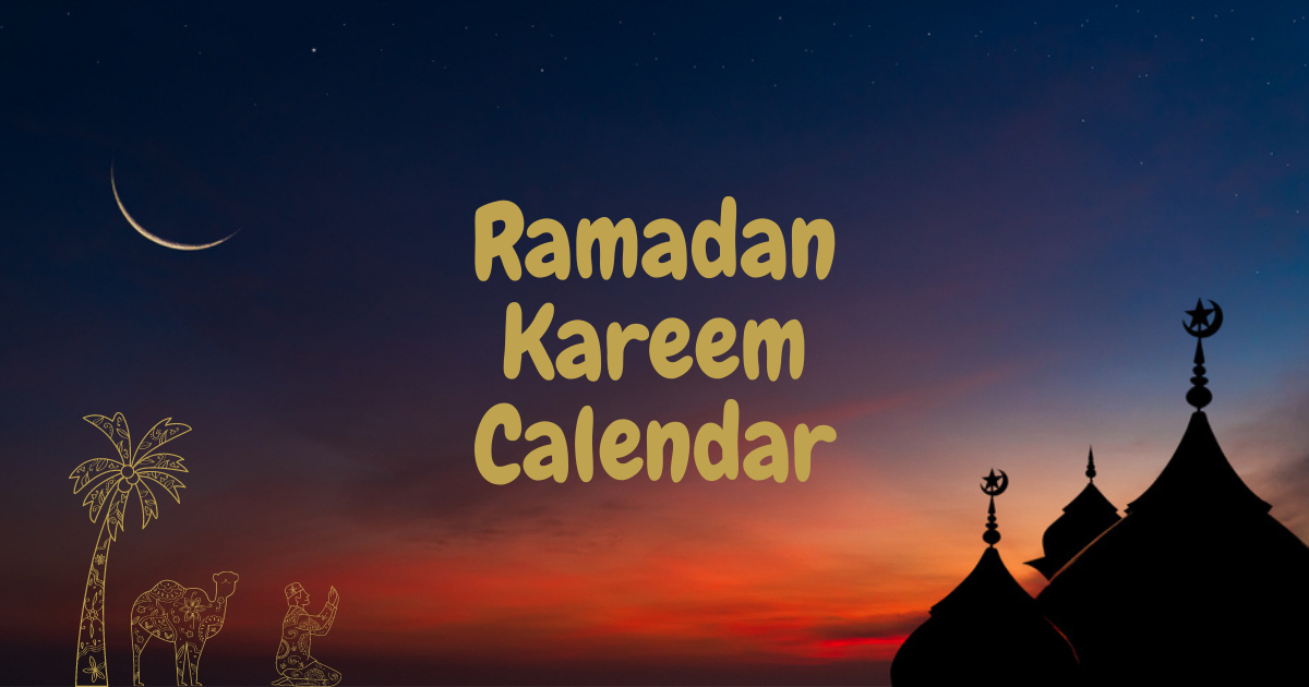 New Zealand Ramadan Calendar 2024